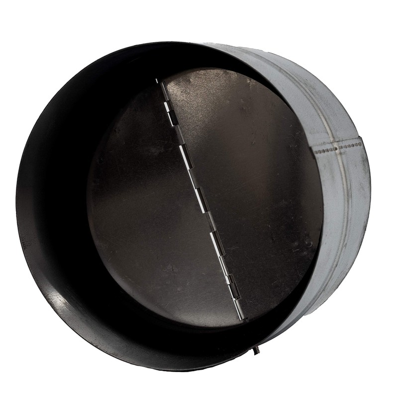 Vent Systems 8'' Inch Backdraft Damper - Backflow Shutter -