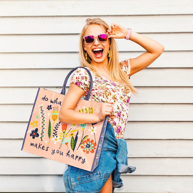 Karma Large Tote, Life is Beautiful
