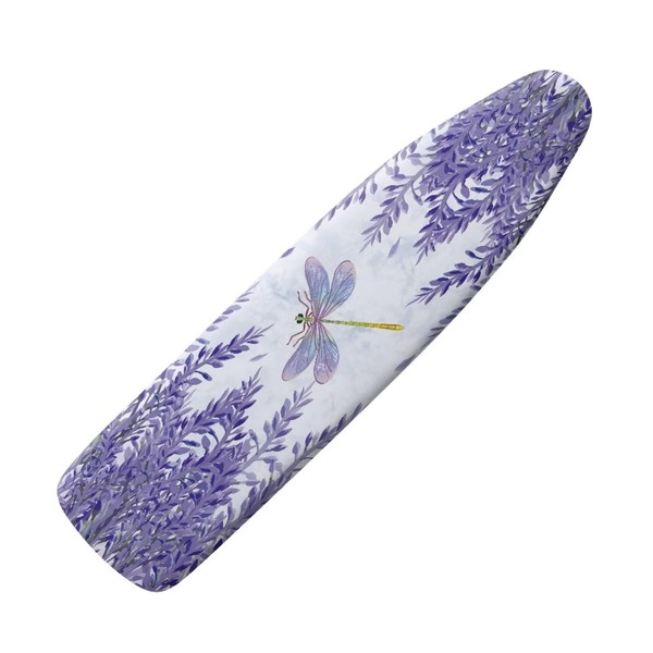 ZDCUSTOM Lavender Dragonfly Ironing Board Cover Fits Standard 54” x