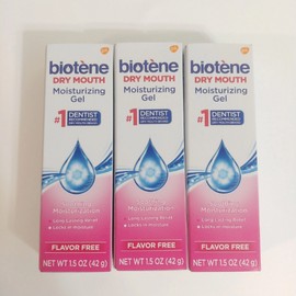 3 pack - Oral Balance Dry Mouth Moisturizing Gel 1.5 Oz By Biotene