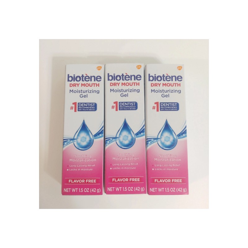 3 pack - Oral Balance Dry Mouth Moisturizing Gel 1.5