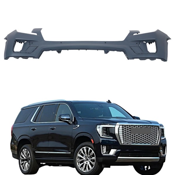 Silscvtt Front Upper Bumper Cover Primed Replacement for Yukon SLT