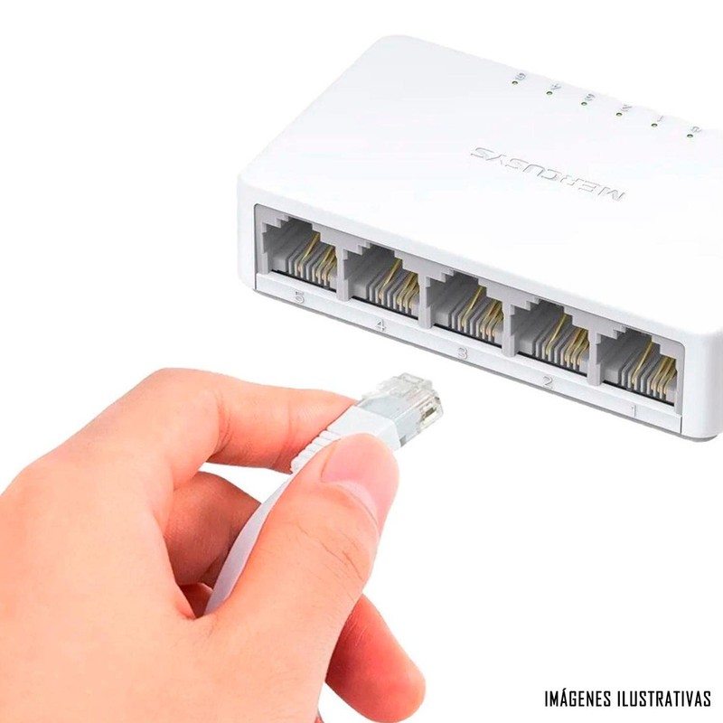 Mercusys MS105 Switch de Escritorio de 5 Puertos, 10 /