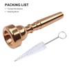 3C Trumpet Mouthpiece Metal Trumpet Accessory Cleaning Brush Trumpet Cleaning