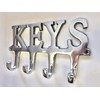 Chattels Large KEY Holder Rack 4 Hooks inch KEYS inch