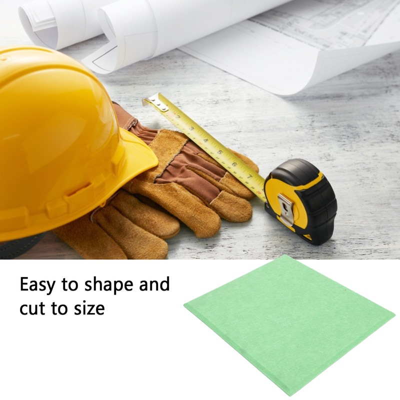 6Pcs Acoustic Absorption Panel Thickened Reduce Reverb SoundProof Padding Absorber(Green