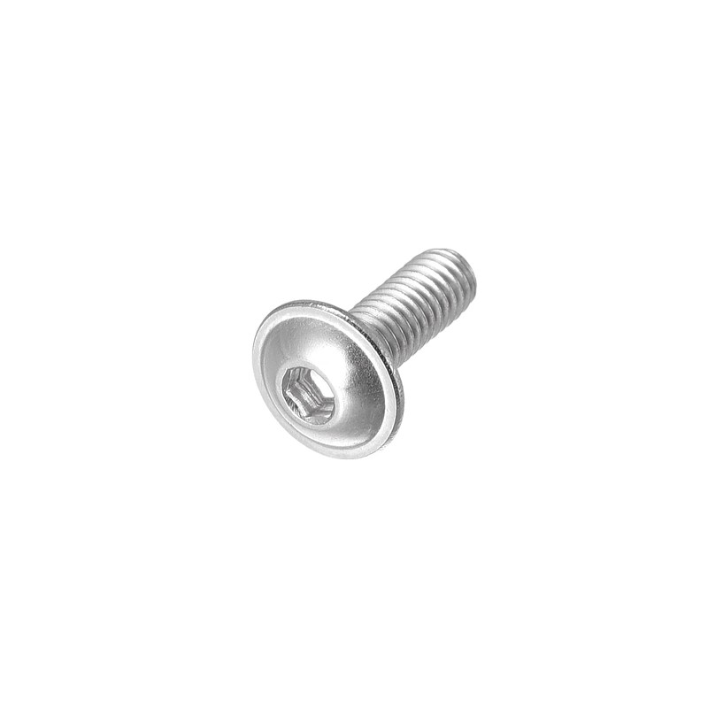 sourcing map Pack of 50 hexagon socket screws with flange