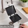 Sandwich Maker Panini Press Stovetop Double-Sided Home Camping