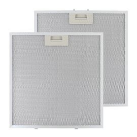 2-Pack Range Hood Filter Replacement fit for Vissani 30-inch Pyramid or WA0575 Wall Mount Range Hood, 5-Layer Aluminum Vent Filter（14.37x13.46x0.35inch）