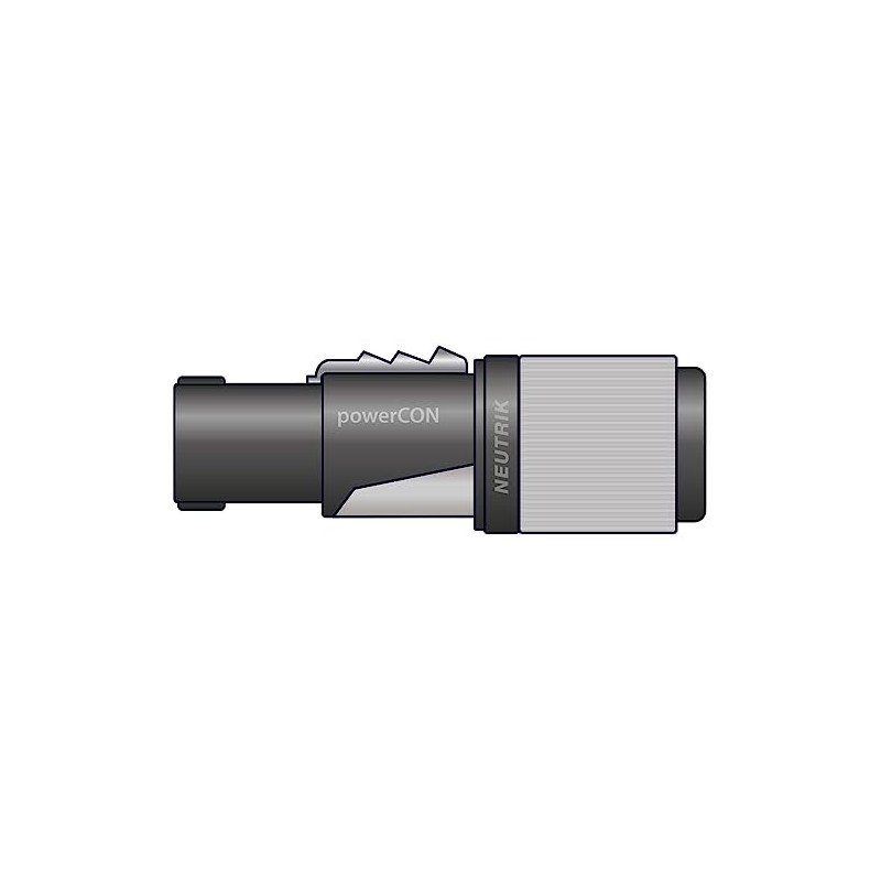 NEUTRIK - Plug connector - 3 contact output connector, FXX