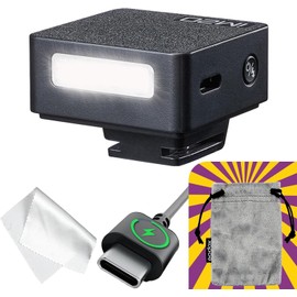 Godox iM20 Camera Flash Eraser Size Manual Flash Mini Flash for Canon Sony Nikon Fuji Olympus Ricoh GR3, Cycle Time 3 Seconds and 5 Power Levels