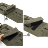 Wrench/Tool Roll (7 Slots), Waxed Canvas Roll Up Bag with