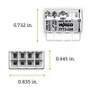 2773-408 | WAGO Wall-Nuts® PUSHWIRE® Splicing Connector | for Solid