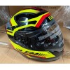 LEM NEW LEM Motorcycle Helmet PARAGON Yellow / Red DOT