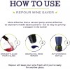 Repour Wine Saver (4-Pack) - Wine Preserver and Stopper -