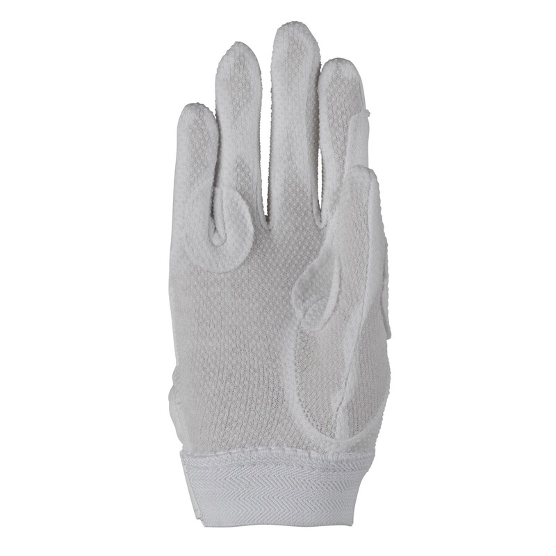 Shires Newbury Childs Kids Cotton Gloves - White: Large
