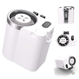 KIHCES Lumbar Fan, Belt Fan, Waist Fan, Aroma Sheet Included, Body Temperature 199 Levels of Air Flow Adjustment, 20 Hours of Continuous Use, Lightweight 11.2 oz (313 g), 20 dB Library Level, Quiet, 4
