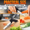 Cutting Board Scissors - 2 In 1 Kitchen Scissors with
