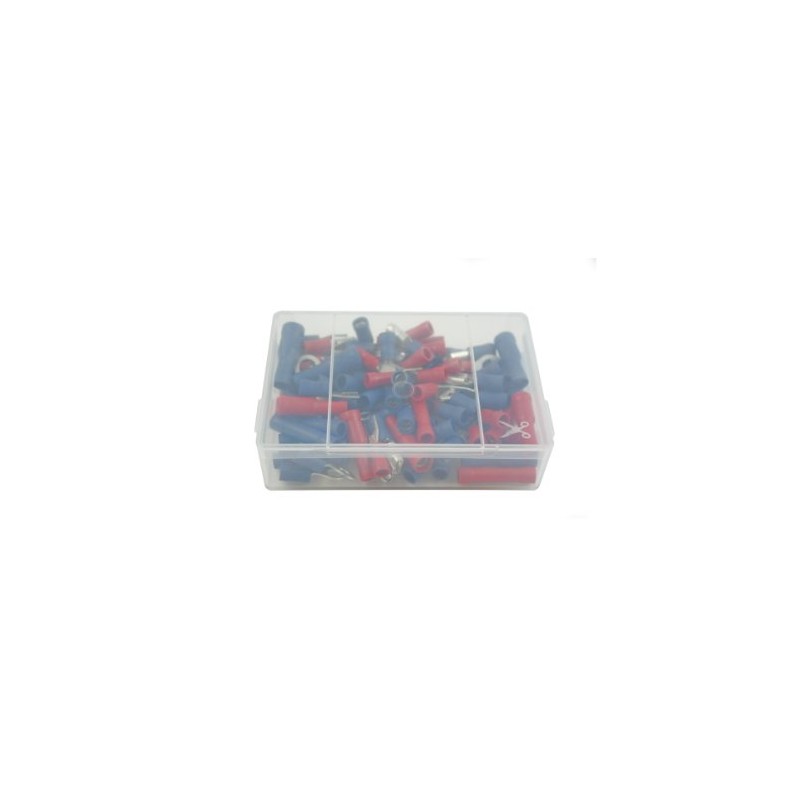 VS-ELECTRONIC - 325020 Connector Assortment, Box (Pack of 100) WS00004