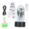 LED Diamond Painting Night Lights Smart Touch Sensor 3D USB