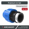 Kirchhoff Fitting Transition Piece with Internal Thread, Plastic, 20 mm