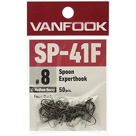 Vanfook SP-41F Spoon Expert Medium Heavy, Pack of 50, Fluorine Black #8
