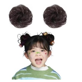 Bun Wig, Chou Chou Wig, Bun, Point Wig, Elastic Band, Kimono, Hair Ornament, Chignon, Hair Ornament, Curl, Chignon, Kids, Ladies, Cute, Kimono, Easy to Wear, Natural Feel, Shichi-Go-San Hair Ornament,