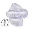 4" X 10' Dust Collection Flexible Hose with 4 In