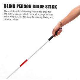 Kisangel Nonslip Walking Cane for Seniors Ergonomic Folding Guide Rod for Blind Individuals Durable and Lightweight Mobility Aid for Outdoor Use
