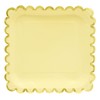 Sparkle and Bash Pastel Paper Plates with Scalloped Gold Foil