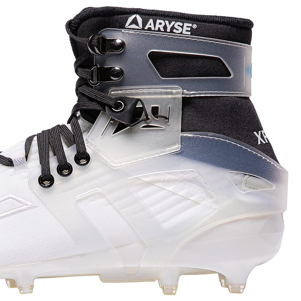 ARYSE XFAST - Cleat Ankle Stabilizer Brace - Superior Ankle Support for Men and Women. Football, Soccer, Lacrosse, Rugby & More - (XX-Large, Frosted, Single)