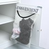 Lnngub 2 Pcs Sticky Wall Mount Mesh Plastic Bag Holder