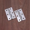 Infinity Decor Pair of 3 Inch (75mm) Steel Butt Hinges