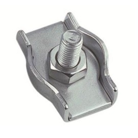 Simplex Wire Rope Clip 2 mm Pack of 10 for Wire Rope 2 mm A4 NIRO, AISI 316 Nirosta