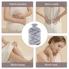 samply 2L Hot Water Bottle with Soft Cover - Hot
