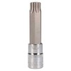 T80 x 100mm 1/2" Drive Torx Star Socket Male Long