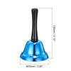 uxcell Loud Hand Bell, 75mm(2.95") Dia. Dinner Bell for Classroom,