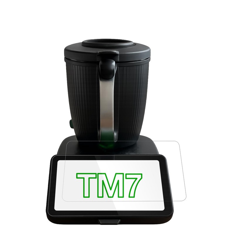 dipos 2 x Screen Protectors Compatible with Vorwerk Thermomix TM7