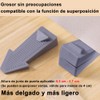 Lumbor37 Tope de Puerta, 4 Piezas Tapones de Goma para