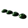 PrecisionGeek 4 x Anodised Aluminium Green Tapered Speaker Pads with