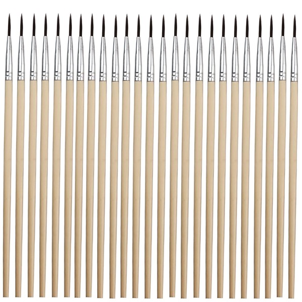 LEACAGR Ultra Fine Face Brush Gradient Brush (Set of 25)