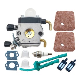 C1Q-S97 FS38 FS55R Carburetor for Stihl FS55 FS45 FS46 KM55 HL45 FS45L FS45C FS46C FS55C FS55RC String Trimmer Weed Eater with Ari Filter Fuel line Rebuild kit