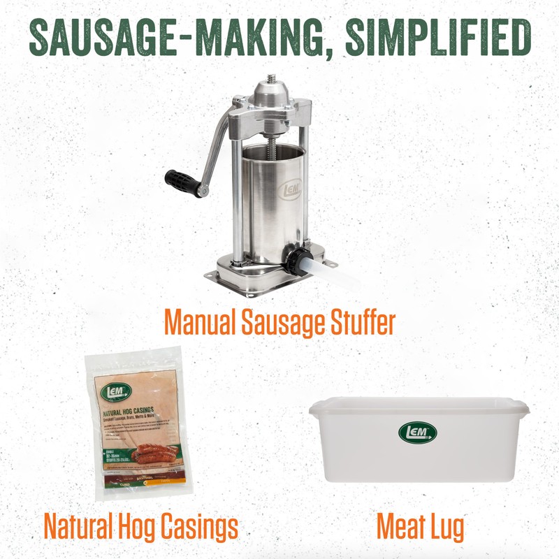 LEM Products Backwoods Hot Italian Fresh Sausage Seasoning, Ideal for