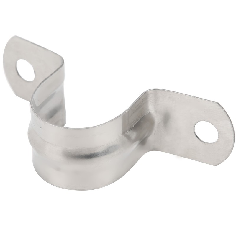 100pcs 25mm U Shaped Saddle Clamp Air Tube Conduit Clips