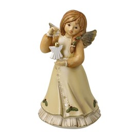 Goebel Angel Figurine Heavenly Holidays Champagne - Heavenly Messengers Christmas