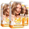 3 x Garnier Belle Color Haarfarbe, permanent, nährend, aufhellend, natürliches