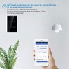 Apagador WiFi Inteligente de Pantalla Táctil, Control de Voz, Luz