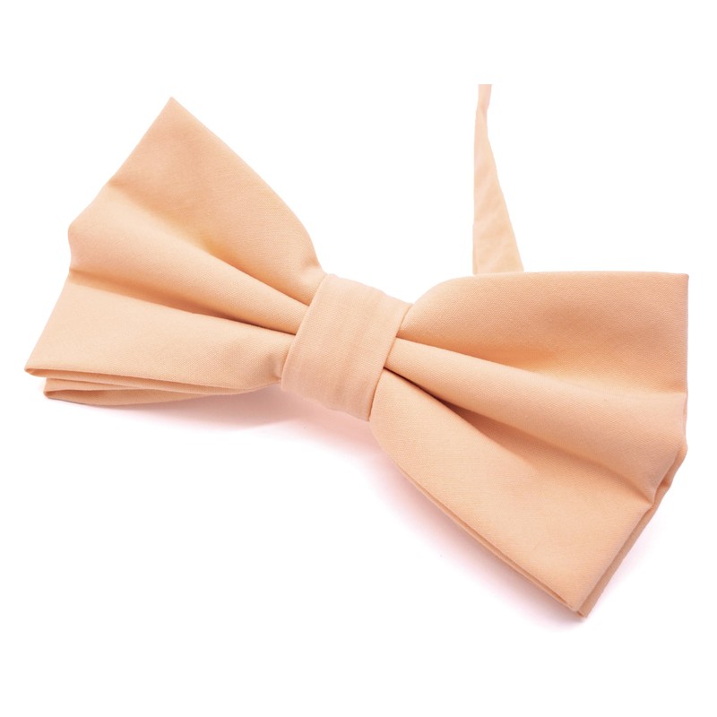 Carahere Boys Pre-tied Cotton Bow Ties Adjustable Solid Color Bow