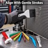 AC Fin Comb Cleaning Tool Set – Metal & Plastic