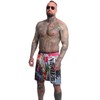 Yakuza Men's Specialist Swim Shorts, Colourful, XXL